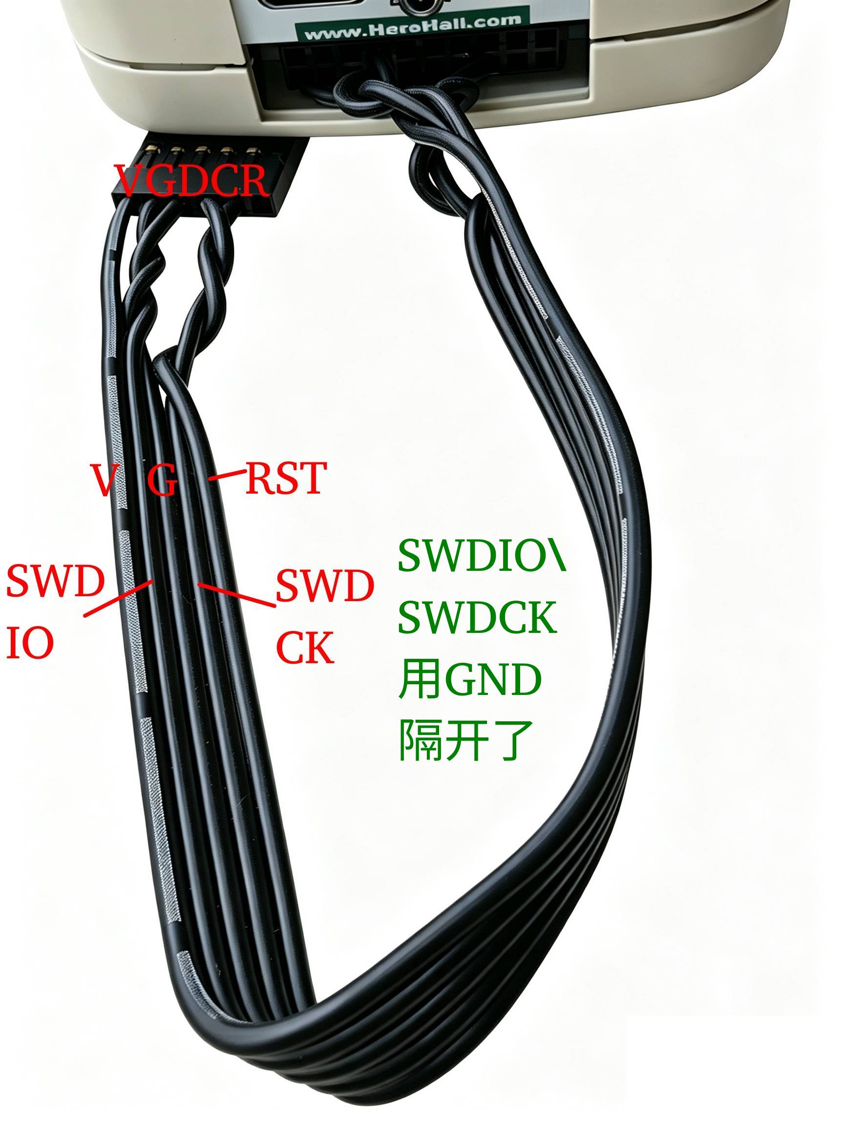 SWD 接线